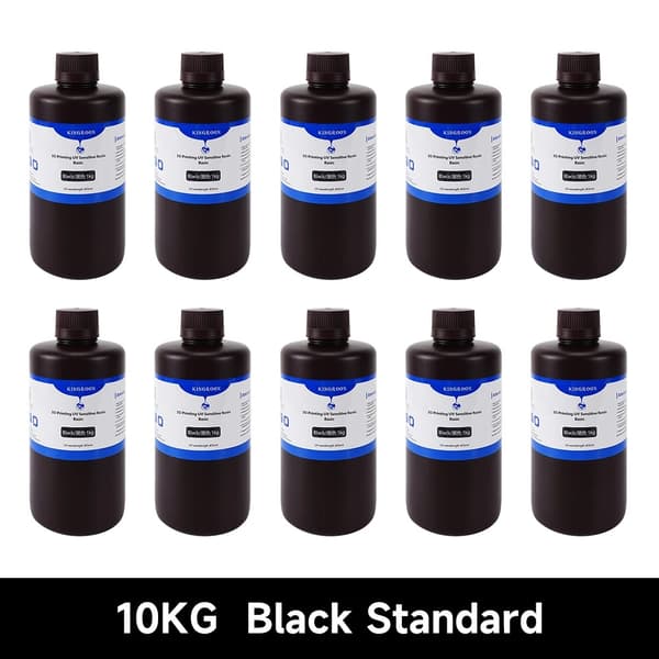 3D Printer UV Resin, Hurtig Hærdningstid, Høj Trækstyrke,10KG Grå Standard