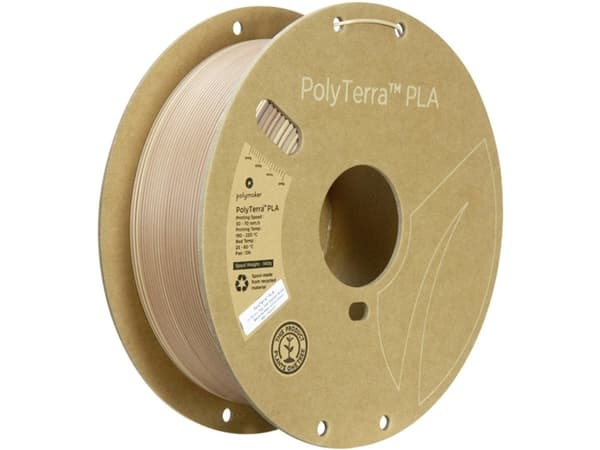 Polymaker PA04031 Dual-Gradient Filament PLA-plast med lavere kunststofindhold, Mat 1.75 mm 1000 g Træ PolyTerra™ 1 stk