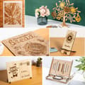 Miniatyrbilde 2 av 4: xTool 3mm White Oak plywood 30x30cm - 6pcs