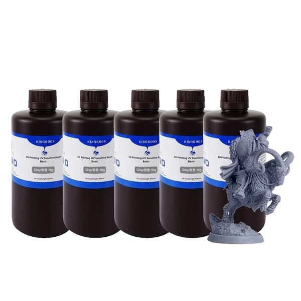 3D-utskrift UV-harts, hög precision, snabbhärdande formel,10kg Vit