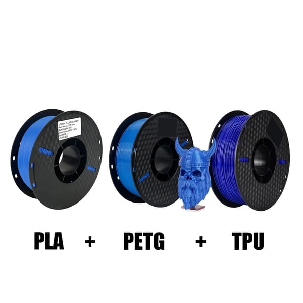 3D-utskriftsfilament, 1,75 mm diameter, högkvalitativt PLA PETG TPU-blandning,