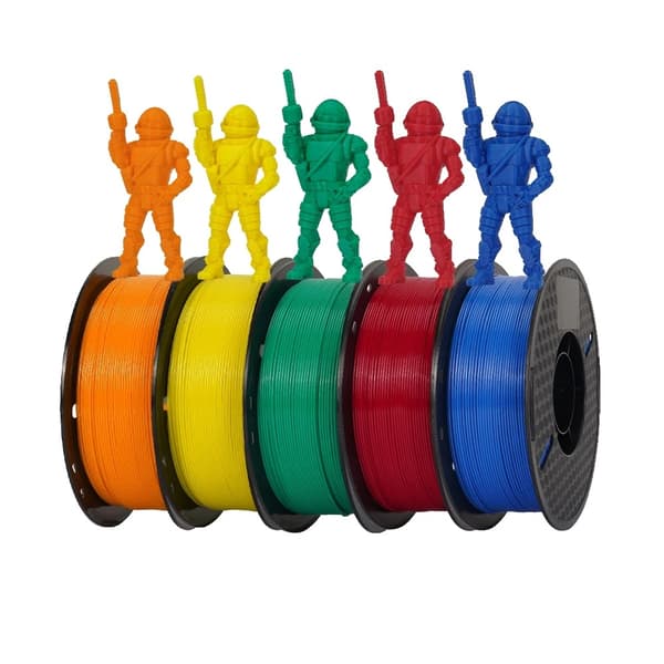 3D Printer Filament, 1,75 mm Diameter, Høj kvalitet PLA og PETG,5KG PETG B5 kg PETG B
