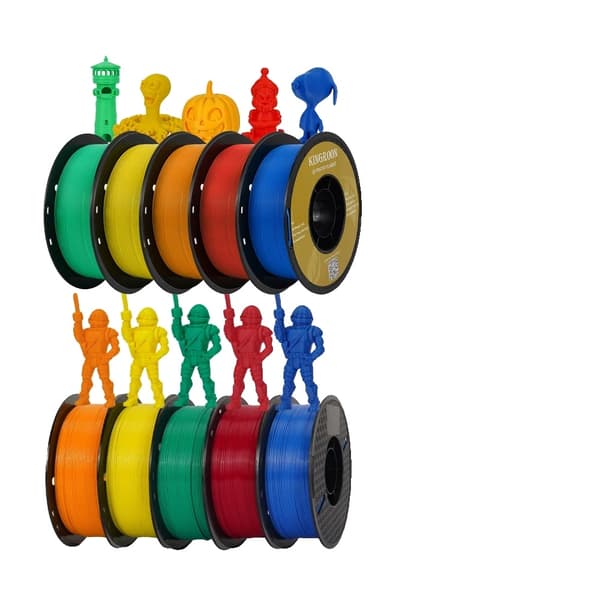 3D Printer Filament, 1,75 mm Diameter, Høj kvalitet PLA og PETG,5KG PETG B5 kg PETG B