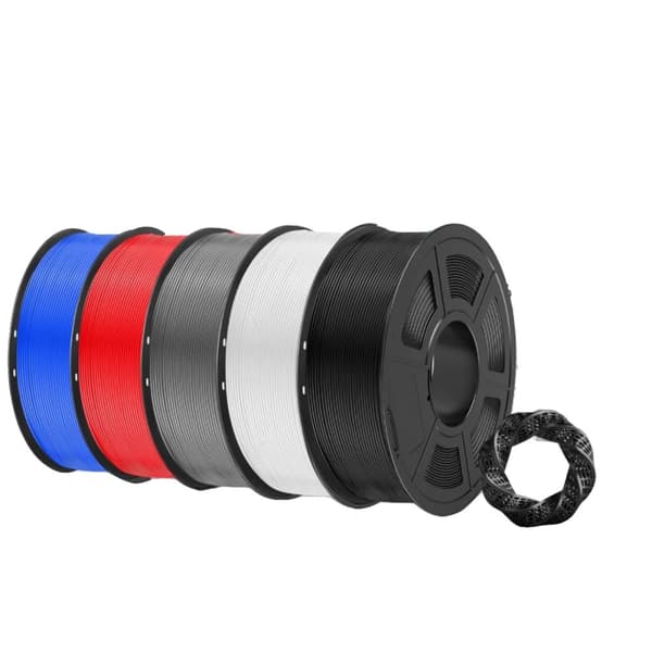 PLA Mat Filament, 1,75mm Diameter, 205-215℃ Printetemperatur,Matematik 3BK 2WT