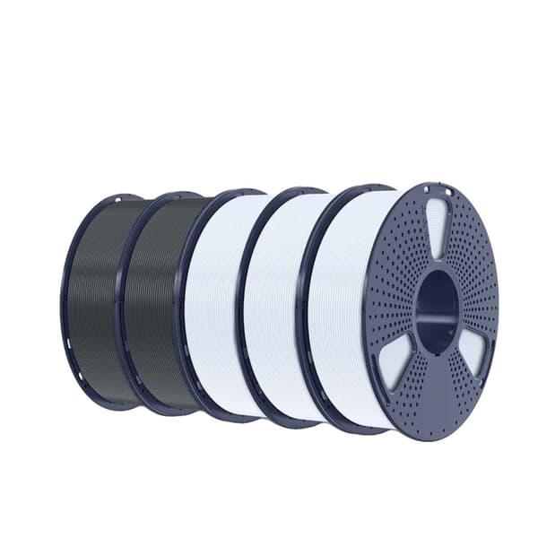PLA Mat Filament, 1,75mm Diameter, 205-215℃ Printetemperatur,Matematik 3BK 2WT