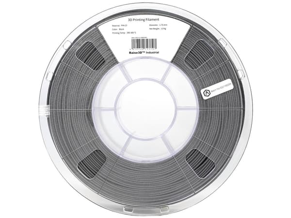 RAISE3D PMRA-1001 Industrial PPA CF Filament PPA 1.75 mm 1000 g Sort 1 stk