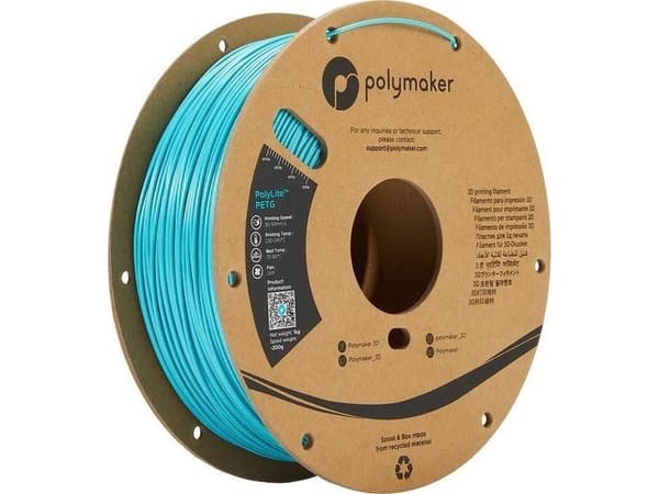 Poly Filament Polymaker PolyLite PETG 1,75mm 1kg - Teal}