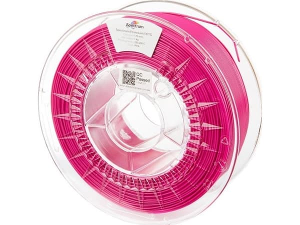 Spectrum Filaments 80539 PET-G Premium Filament PETG kemisk bestandig, slagfast 1.75 mm 1000 g Pink 1 stk