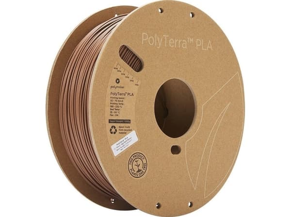 Poly Filament Polymaker PolyTerra PLA 1,75mm 1kg - Earth Brown}