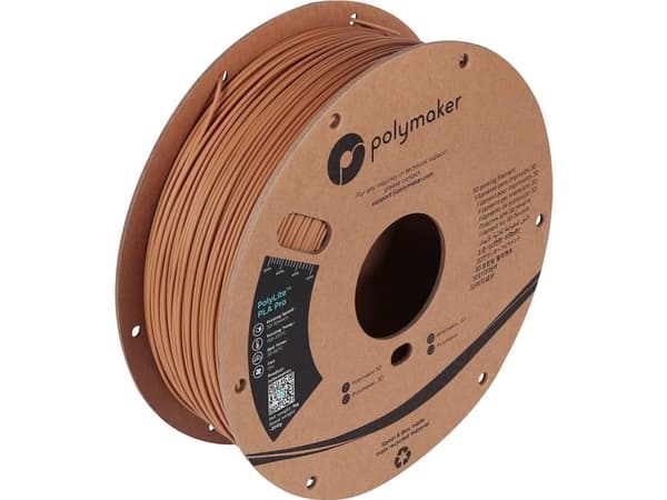 Polymaker PA07027 Filament PLA Pro høj grad af stivhed, slagfast 1.75 mm 1000 g Army Beige PolyLite™ 1 stk