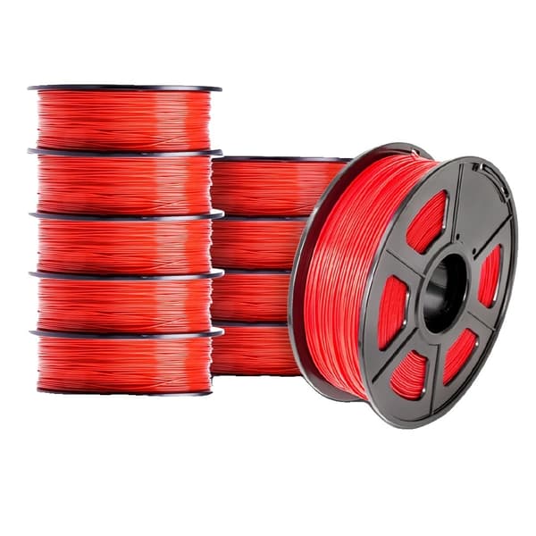 PLA Filament, 1,75MM Diameter, Ikke-giftig og lugtfri,PLA-Rød