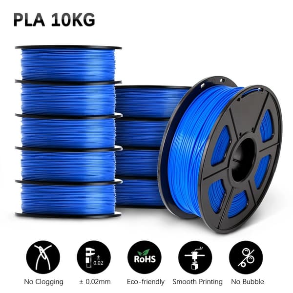 PLA Filament, 1,75MM Diameter, Ikke-giftig og lugtfri,PLA-Rød