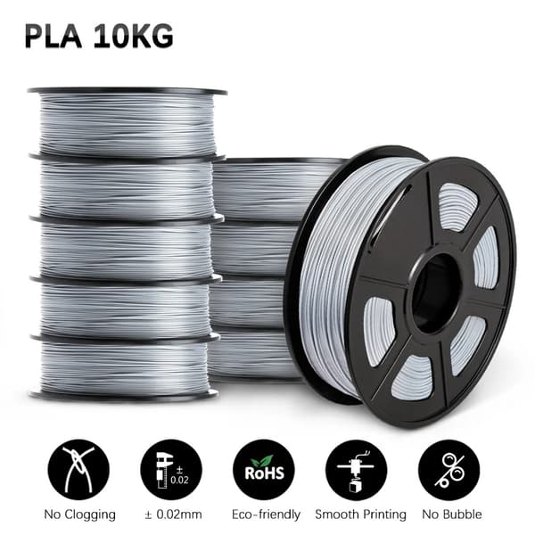PLA Filament, 1,75MM Diameter, Ikke-giftig og lugtfri,PLA-Rød
