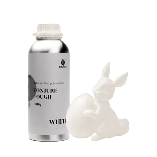 405nm UV Fotopolymer Harpiks, Robust og Holdbar, Lav Sammentrækning,Hvid-1000g White-1000g