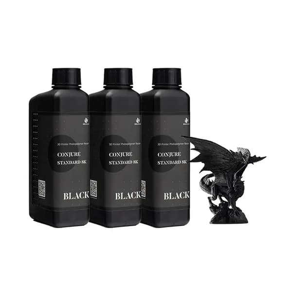 3D-printingharpiks, hvid og sort farvevalg, tilgængelig i 3 kg og 5 kg,Hvid-3kg