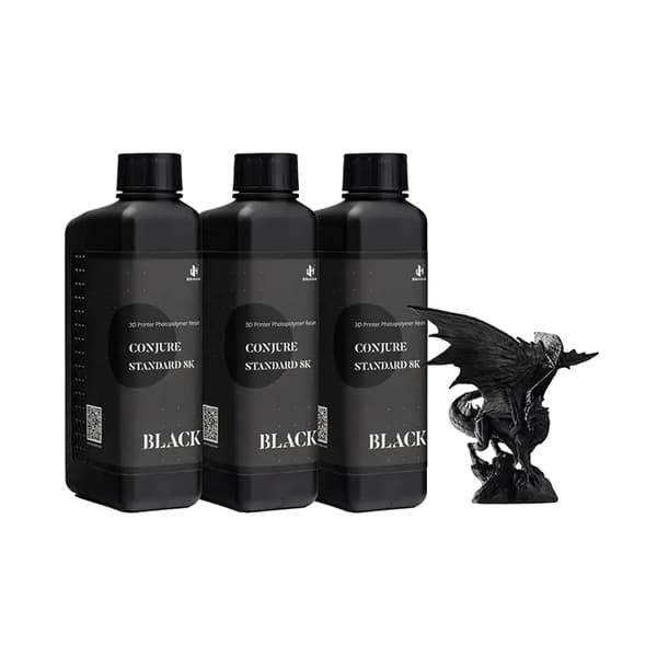 3D-printingharpiks, hvid og sort farvevalg, tilgængelig i 3 kg og 5 kg,Hvid-3kg