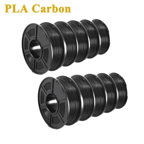PLA Carbon Fiber Filament, 1,75 mm Diameter, 200-230°C Print Temperatur,PLA-CF-SORT 5