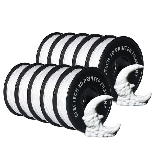3D-printer filament, 1,75 mm diameter, miljøvenligt PLA-materiale,sort