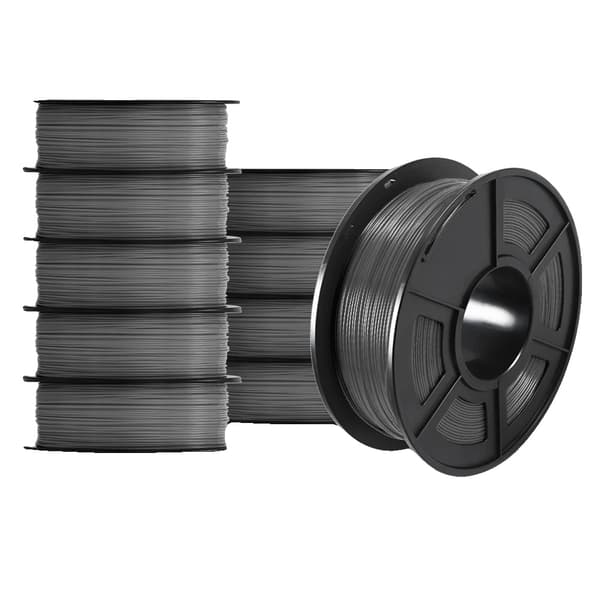 <SUNLU PETG 3D Filament, 1,75 mm Diameter, 1 kg Vikt, Exceptionell Hållfasthet>,PETG Klar 10