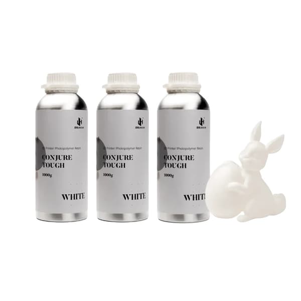 <Titel>3D-skrivare Fotopolymerharpiks, Hållbar och Slitstark, Låg Krympning,Vit-1000g white-3kg
