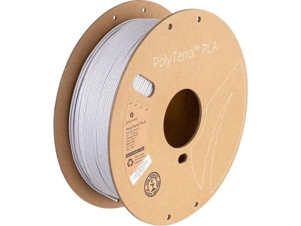 Poly Polymaker PolyTerra PLA 1,75mm 1kg - Marble White}
