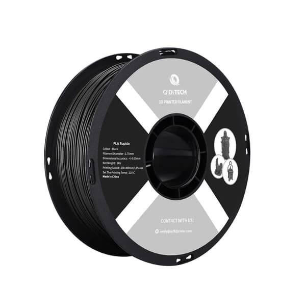 PLA Rapido Filament, 1,75 mm Diameter, Flera Färger, 1 kg x 3 st