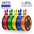 Miniatyrbild 2 av 2: 3D-skrivare PETG-filament, 1,1 kg per rulle, 1,75 mm diameter,PETG Grå 5 Rulle