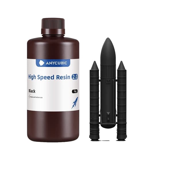Højhastighedsharpiks, Hurtig hærdningstid, Høj styrke og holdbarhed,2.0 Sort 1KG 2.0 Black 1KG
