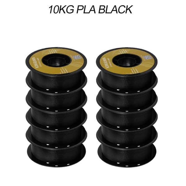 3D-skrivarfilament, 1,75 mm diameter, finns i 5 kg och 10 kg,10KG Vit PETG