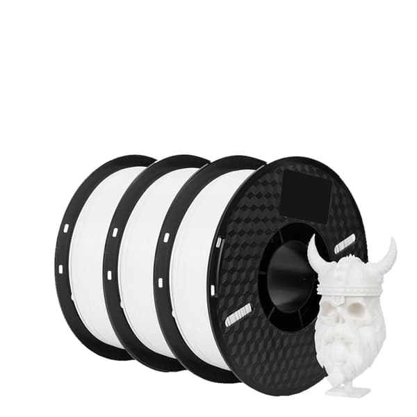3D-printer filament, 1,75 mm diameter, kompatibel med flere farver,Grå-3KG