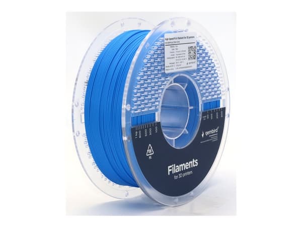 Gembird - Blå - 1 kg - 330 m - blå - fargeboks - PLA-filament (3D)