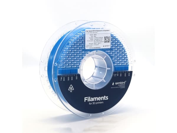 Gembird - Blå - 1 kg - blå - fargeboks - PETG-filament (3D)