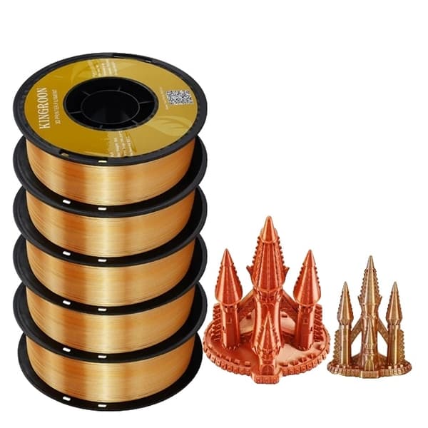 3D-tulostimen filamentti, kolmivärinen koextrudoitu, 1,75 mm halkaisija,Väri D 5kg Color E 5kg