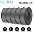 Miniatyrbillede 2 af 2: PLA Meta Filament, Miljøvenlig, Høj Styrke,PLA-Meta-Rød-5kg