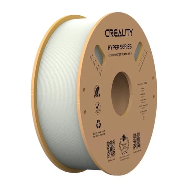 Hyper PLA Filament Creality (hvit)