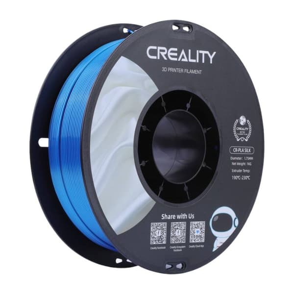 CR-Silk PLA Filament Creality (blå)