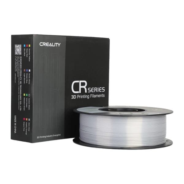 CR-Silk PLA Filament Creallity (sølv)