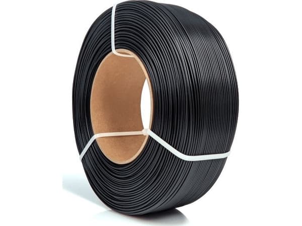 3D-plast ABS+ svart 1,75 mm 1 kg refillförpackning Rosa3D