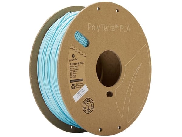 Poly Filament Polymaker PolyTerra PLA 1,75mm, 1kg - Ice}