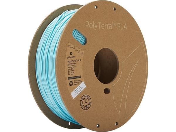 Poly Filament Polymaker PolyTerra PLA 1,75mm, 1kg - Ice}