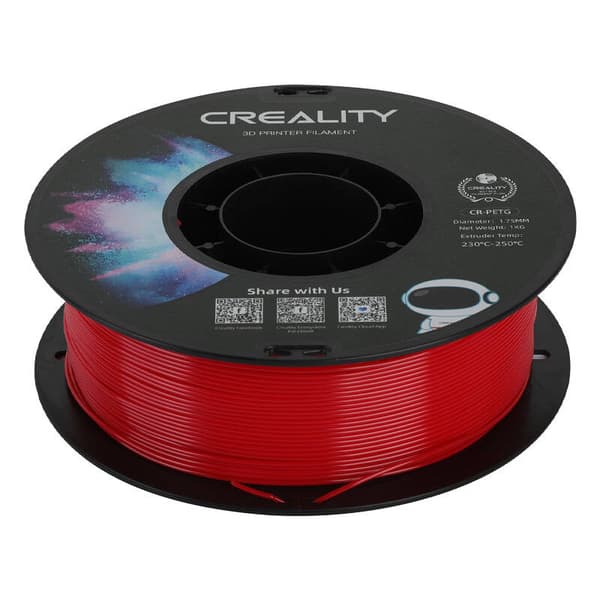 CR-PETG Filament Creality (röd)