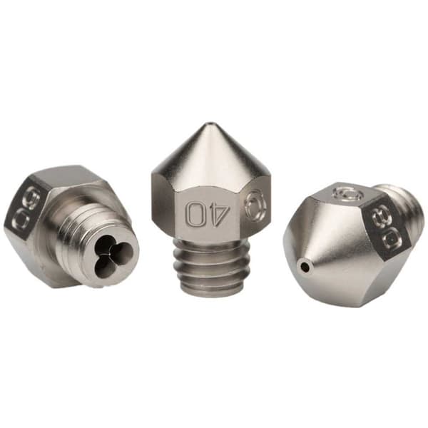 Bondtech Cht® Mk8 Coated Brass 1.0 Mm 3d-printerdyse Søvfarvet