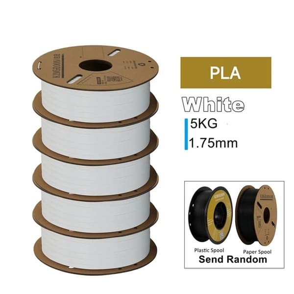 3D-tulostimen filamentti, monipuoliset materiaalivaihtoehdot, useita väri vaihtoehtoja,TPU Valkoinen 5KG