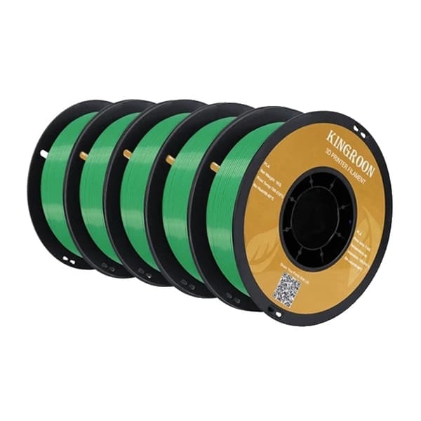 PLA Filament 1.75mm, Korkea Tulostuslaatu, Laaja Väri Valikoima,5kg Hopea PLA