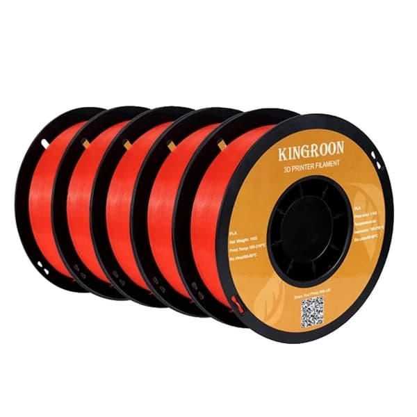PLA Filament 1.75mm, Korkea Tulostuslaatu, Laaja Väri Valikoima,5kg Hopea PLA