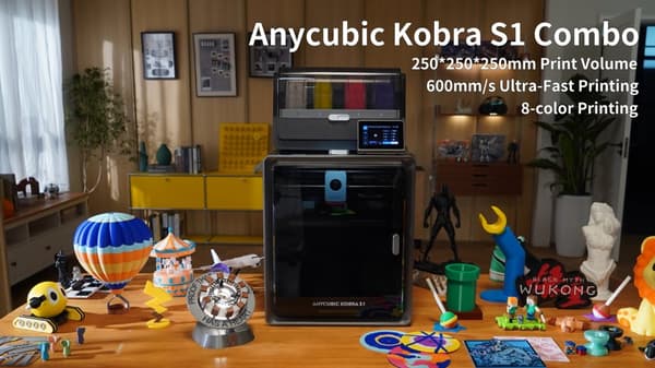 Anycubic Kobra S1 Combo - 3D-skrivare