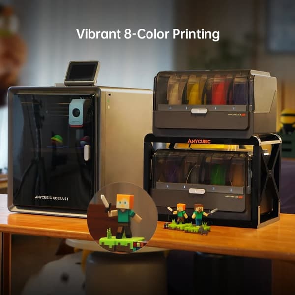 Anycubic Kobra S1 Combo - 3D-skrivare