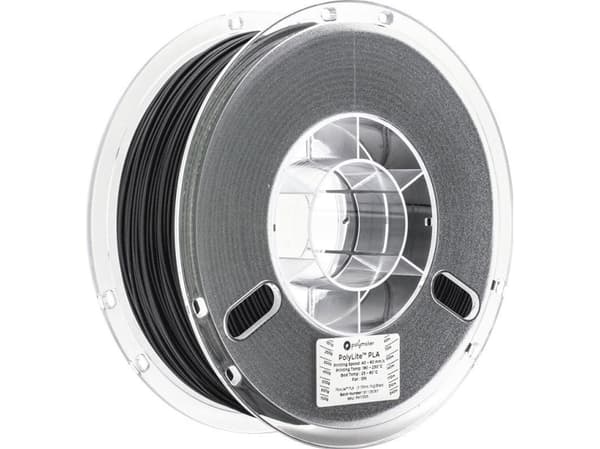 Polymaker PolyLite PLA PRO - 1kg - 1,75mm - Juodas