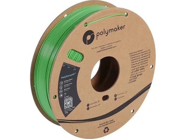 Polymaker PJ01006 Filament PVB kan poleres 1.75 mm 750 g Grøn PolySmooth™ 1 stk