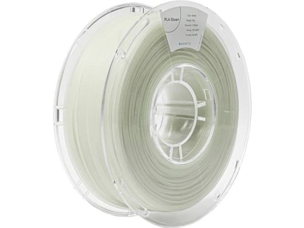 Maertz PMMA-1016-001 PMMA-1016-001 Filament PLA Glow+ 1.75 mm 1000 g Grøn 1 stk